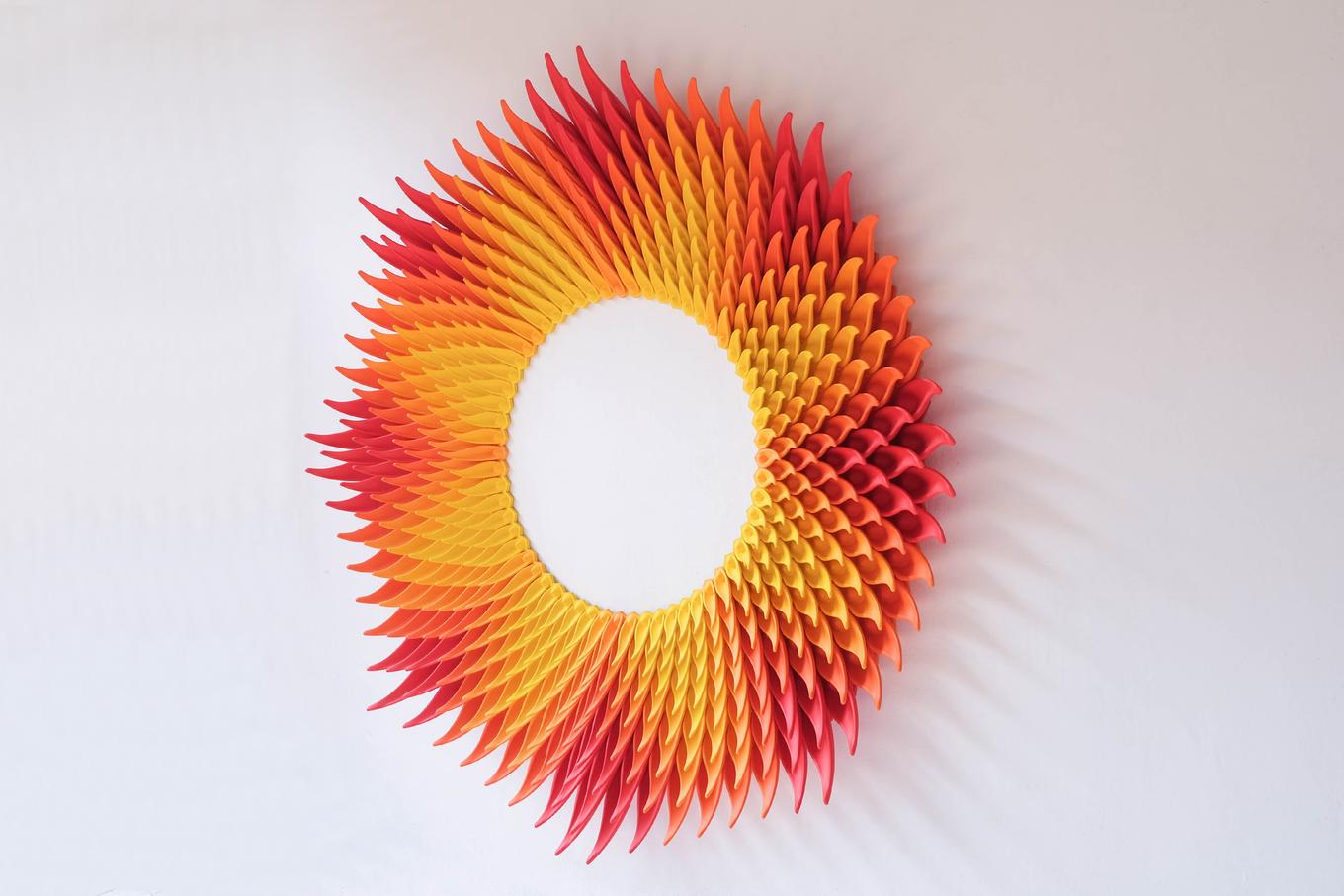 Ring of Fire | Herschel Shapiro | 3D-Printed Wall Sculpture Ring of Fire | Herschel Shapiro | 3D-Printed Wall Sculpture
