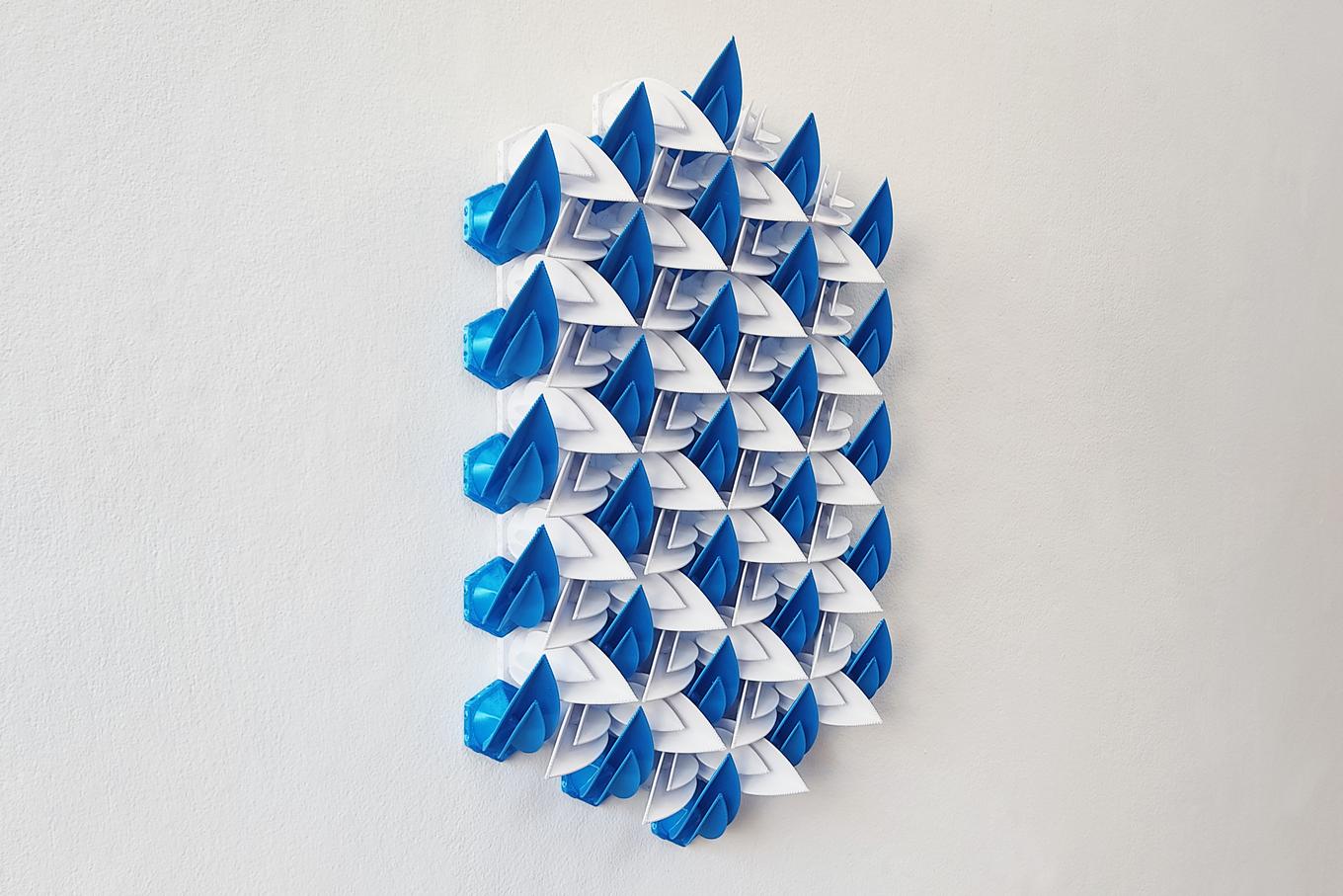 Snow Shards | Herschel Shapiro | Geometric 3D Wall Art