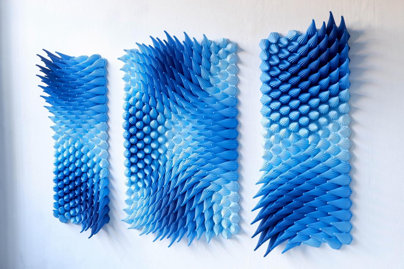 Stormy Panels | Herschel Shapiro | 3D-Printed Wall Sculpture Stormy Panels | Herschel Shapiro | 3D-Printed Wall Sculpture
