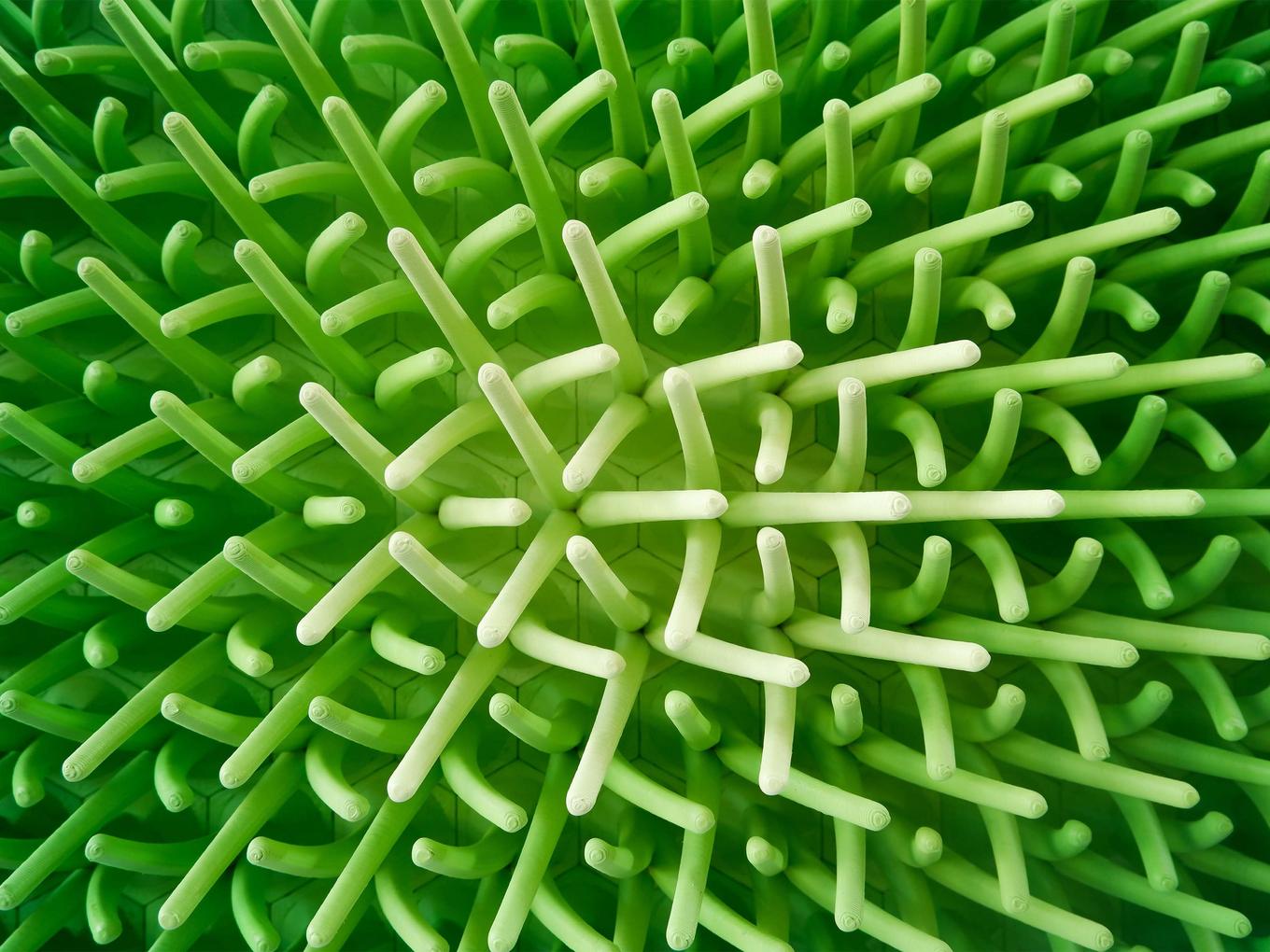 Greenery | Herschel Shapiro | Modern Dimensional 3D Wall Art Mosaic Greenery | Herschel Shapiro | Modern Dimensional 3D Wall Art Mosaic