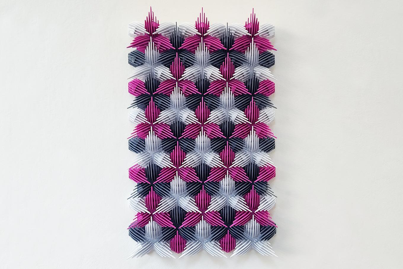 Laser Combs | Herschel Shapiro | Modern Parametric Wall Sculpture