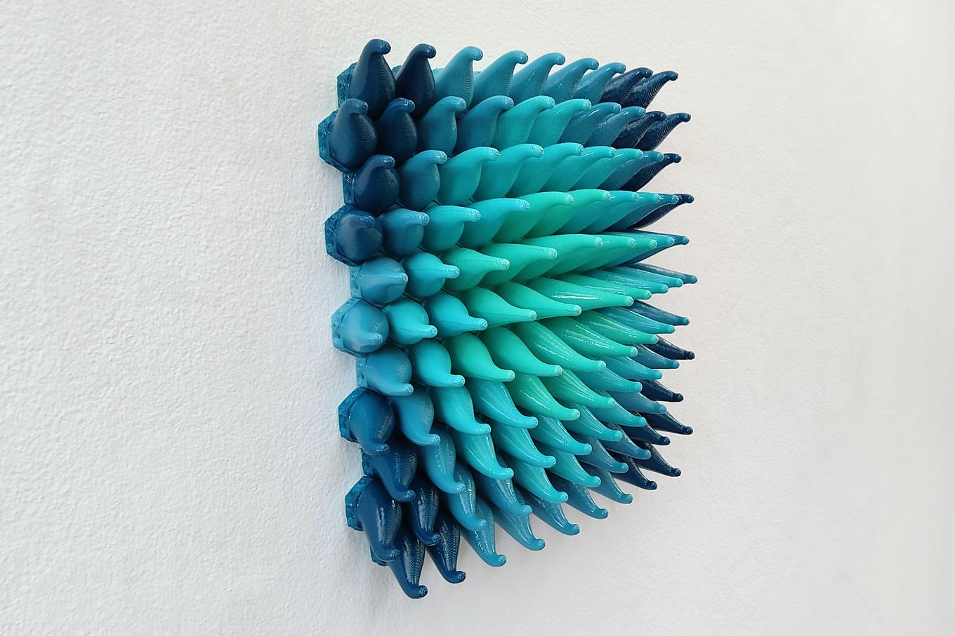 Ocean Splash | Herschel Shapiro | Abstract 3D Wall Sculpture Ocean Splash | Herschel Shapiro | Abstract 3D Wall Sculpture