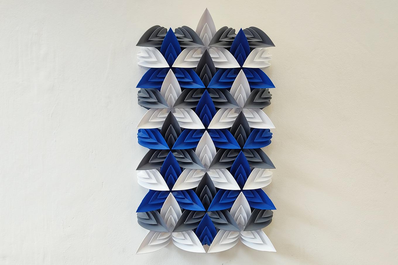 The Blues | Herschel Shapiro | Contemporary Abstract Wall Sculpture The Blues | Herschel Shapiro | Contemporary Abstract Wall Sculpture
