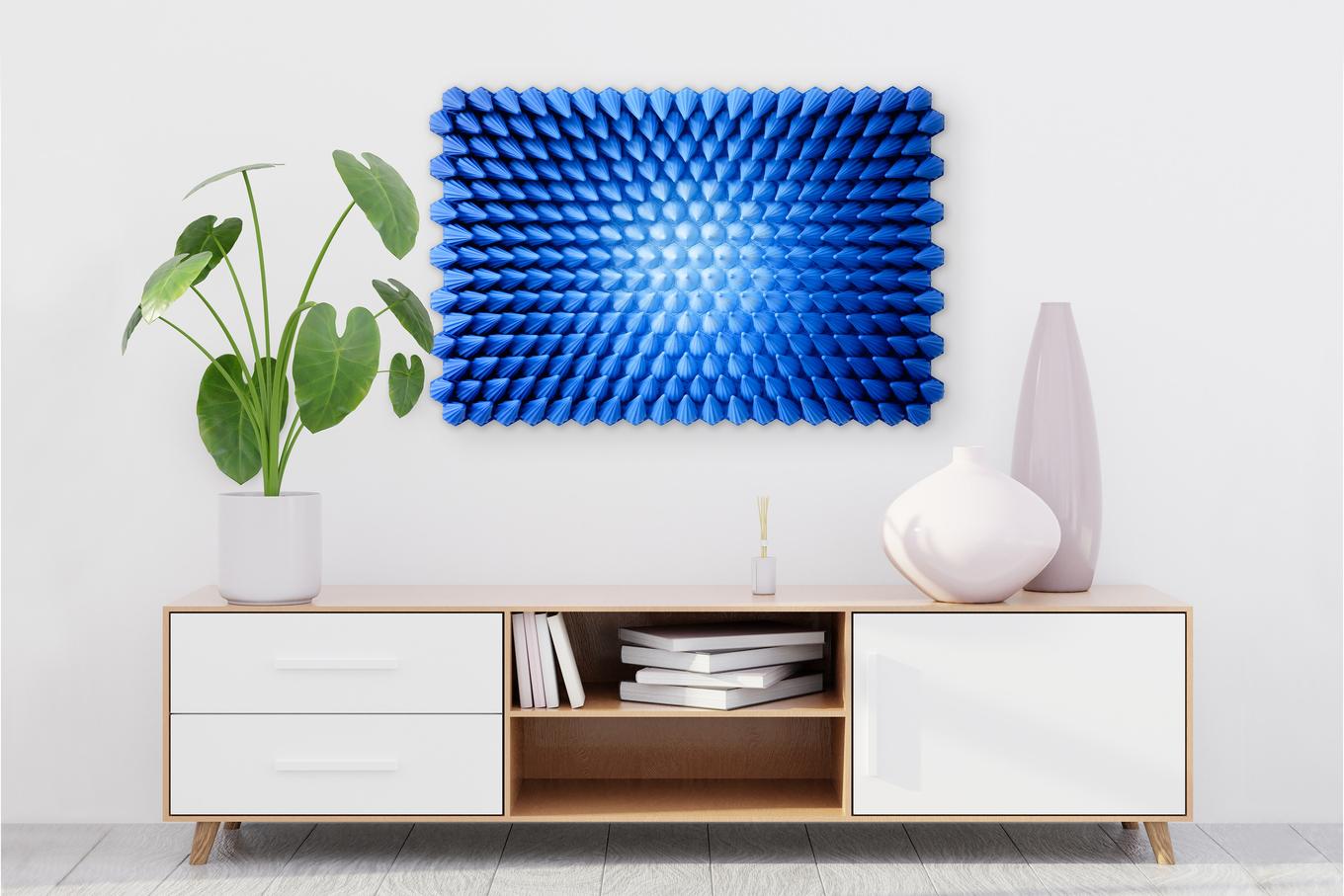 Inner Deep | Herschel Shapiro | Modern Dimensional 3D Wall Art Mosaic Inner Deep | Herschel Shapiro | Modern Dimensional 3D Wall Art Mosaic