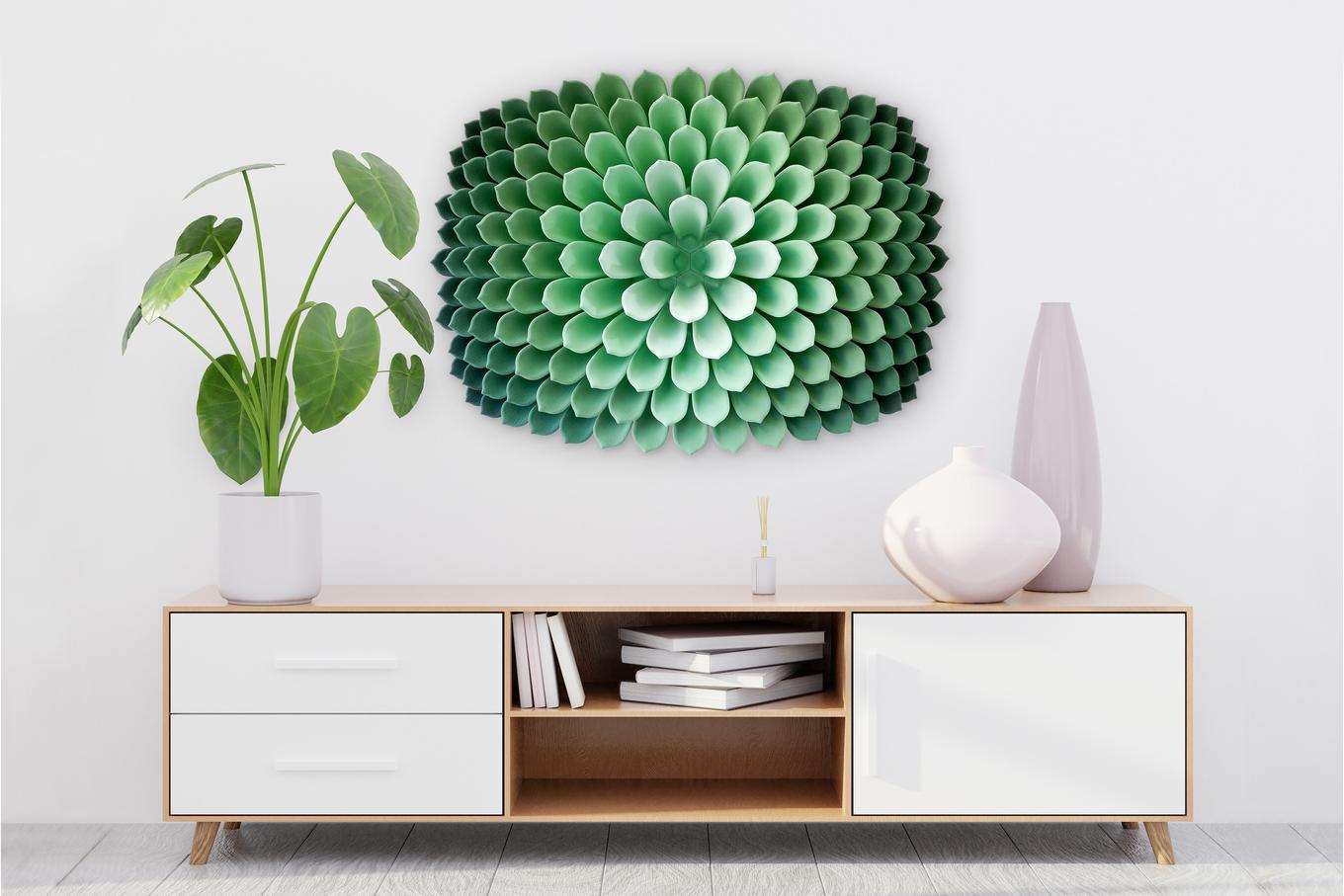 Succulent | Herschel Shapiro | Abstract Relief Sculpture Succulent | Herschel Shapiro | Abstract Relief Sculpture