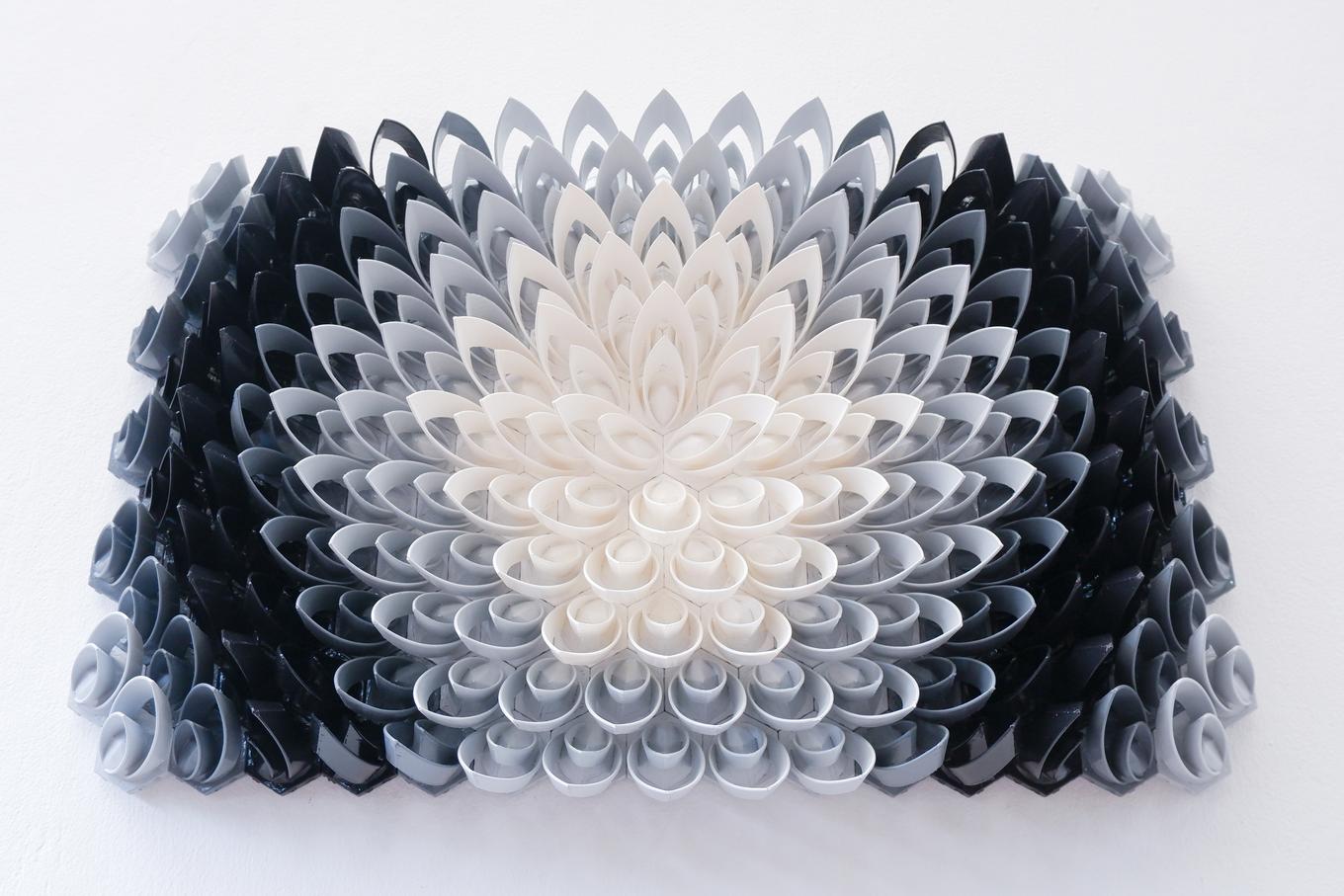 Black Lotus | Herschel Shapiro | Unique Dimensional Mosaic Black Lotus | Herschel Shapiro | Unique Dimensional Mosaic