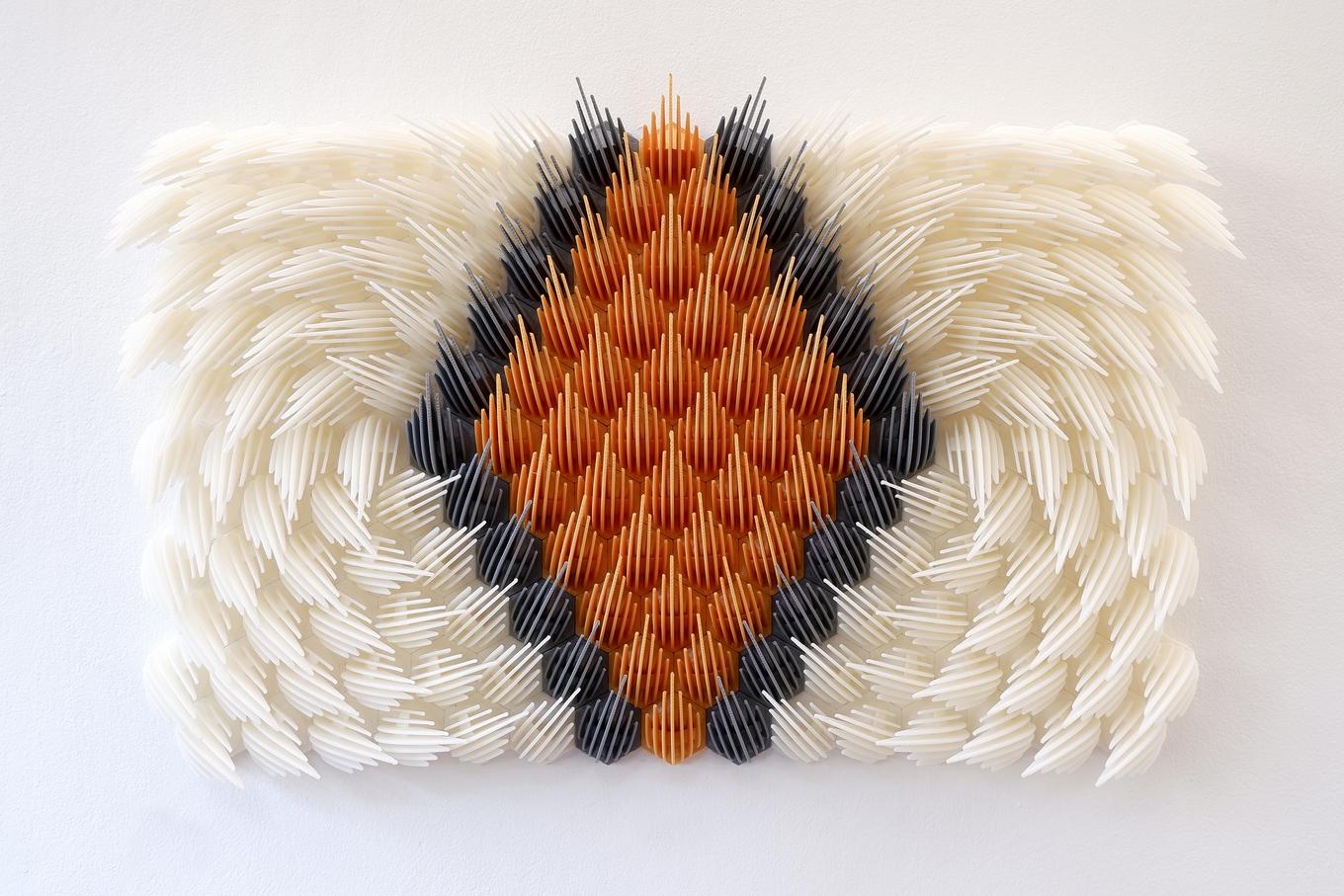 Turbulence | Herschel Shapiro | Parametric Wall Sculpture Turbulence | Herschel Shapiro | Parametric Wall Sculpture