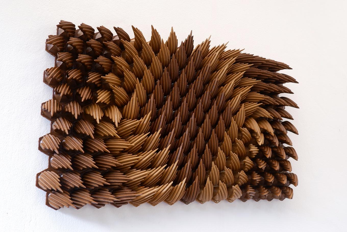 Turbulence | Herschel Shapiro | Abstract Wooden Wall Sculpture Turbulence | Herschel Shapiro | Abstract Wooden Wall Sculpture