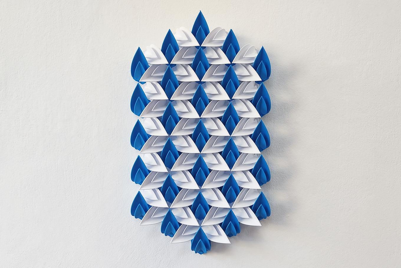 Snow Shards | Herschel Shapiro | Geometric 3D Wall Art