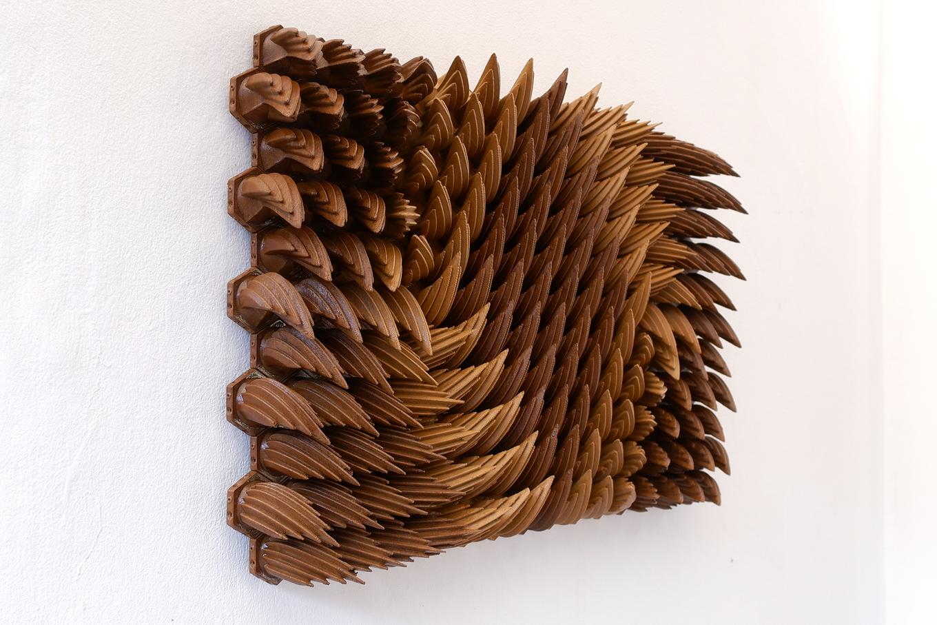 Turbulence | Herschel Shapiro | Abstract Wooden Wall Sculpture Turbulence | Herschel Shapiro | Abstract Wooden Wall Sculpture