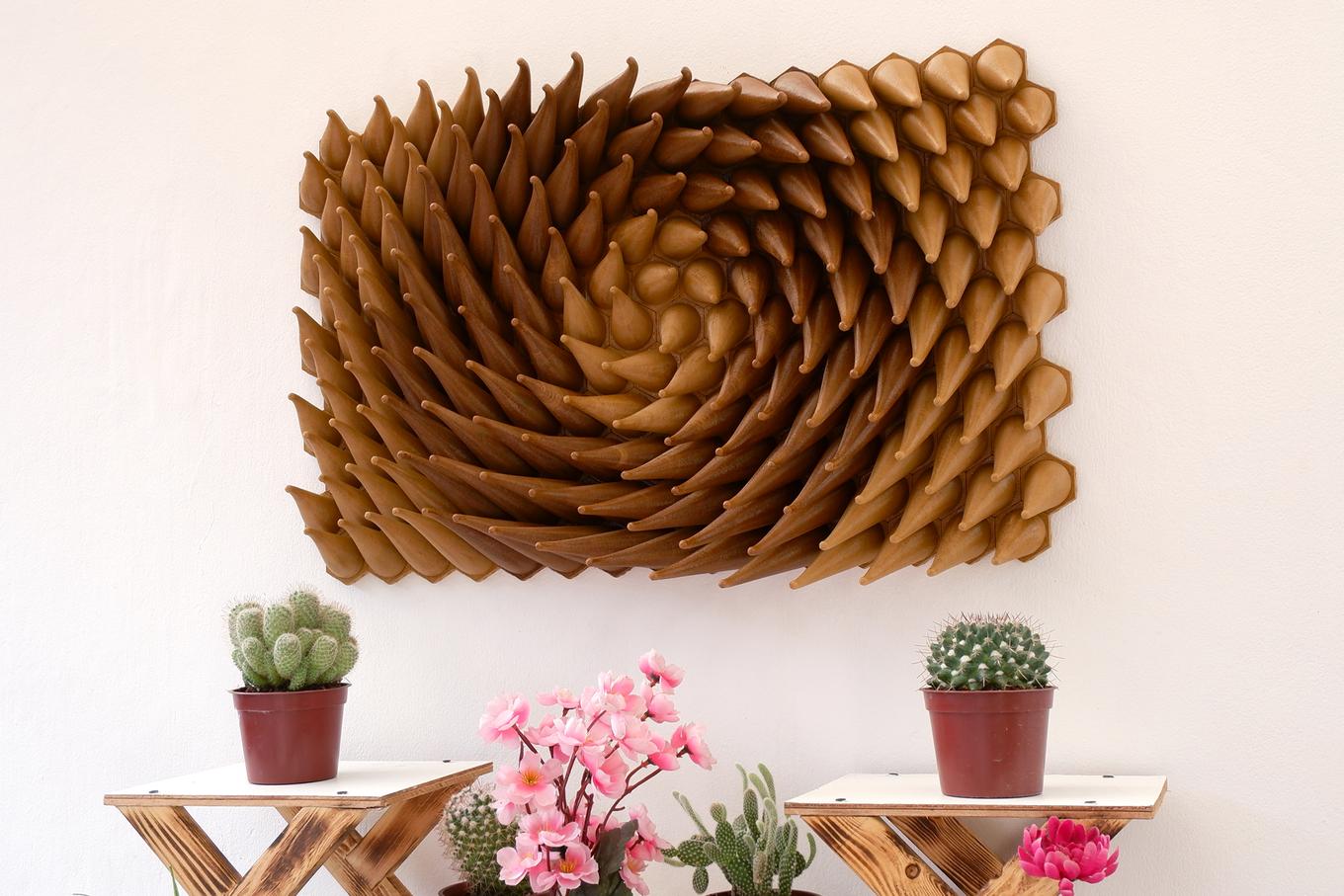 Twisted Tentacles | Herschel Shapiro | Modern Dimensional 3D Wall Art Twisted Tentacles | Herschel Shapiro | Modern Dimensional 3D Wall Art