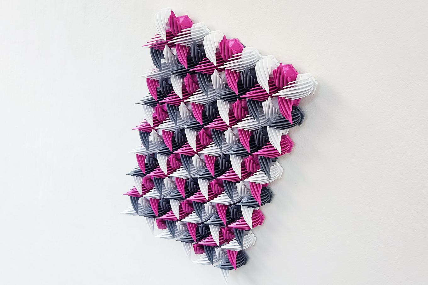 Laser Combs | Herschel Shapiro | Modern Parametric Wall Sculpture