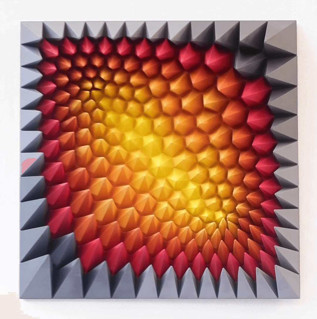 Volcano | Herschel Shapiro | Parametric Wall Sculpture Volcano | Herschel Shapiro | Parametric Wall Sculpture