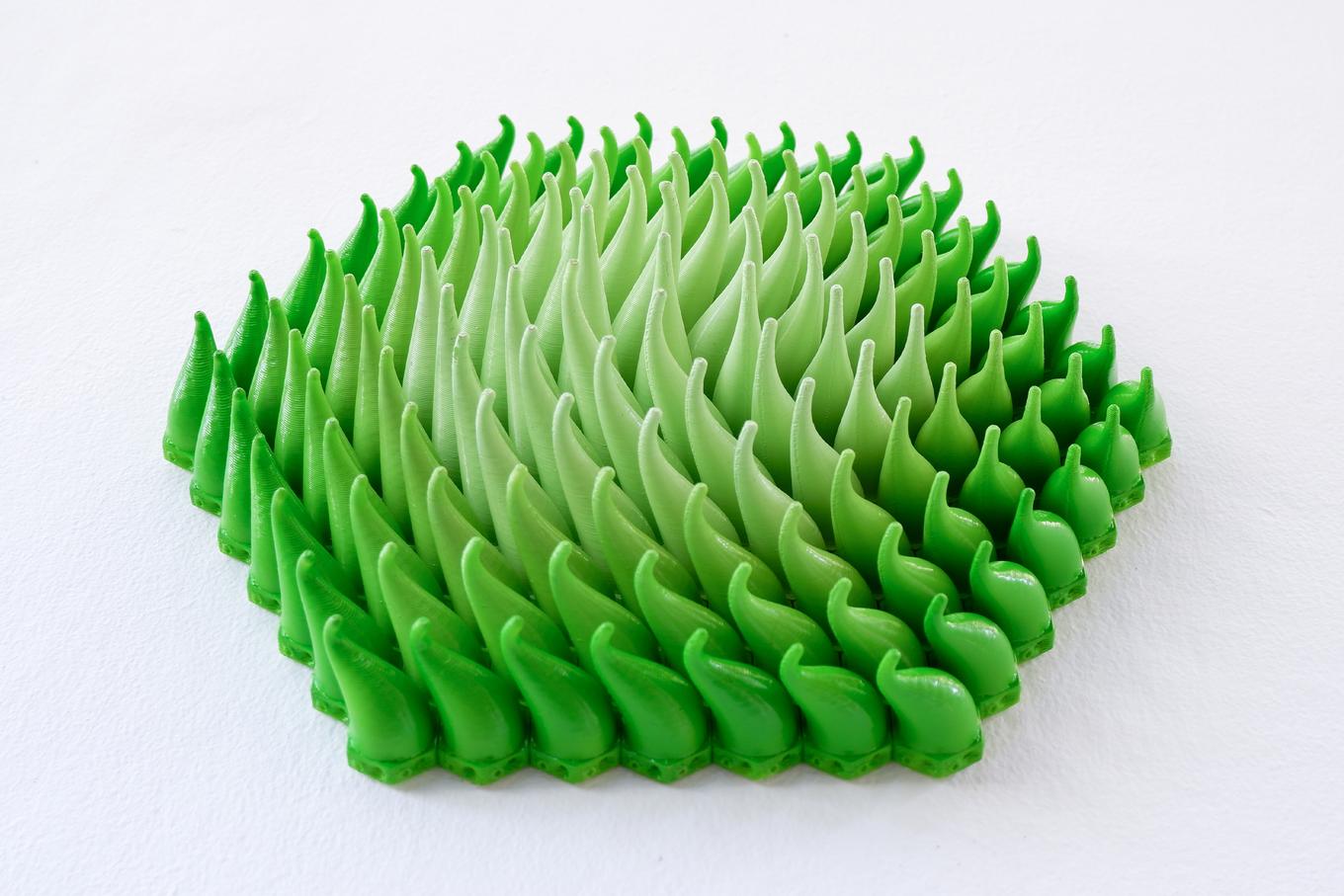 Fresh Sprouts | Herschel Shapiro | Abstract Dimensional Wall Sculpture Fresh Sprouts | Herschel Shapiro | Abstract Dimensional Wall Sculpture