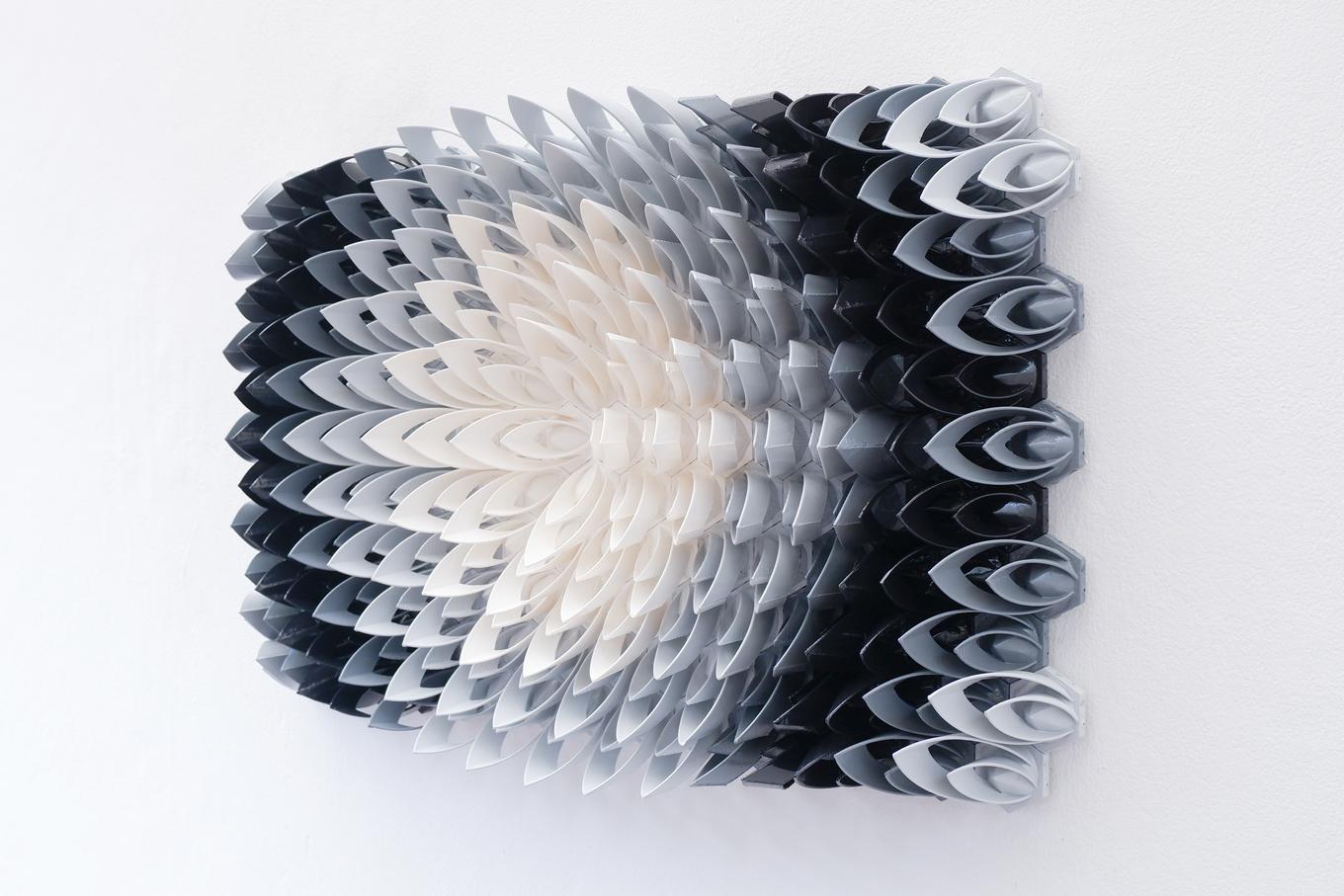 Black Lotus | Herschel Shapiro | Abstract 3D Wall Art Black Lotus | Herschel Shapiro | Abstract 3D Wall Art