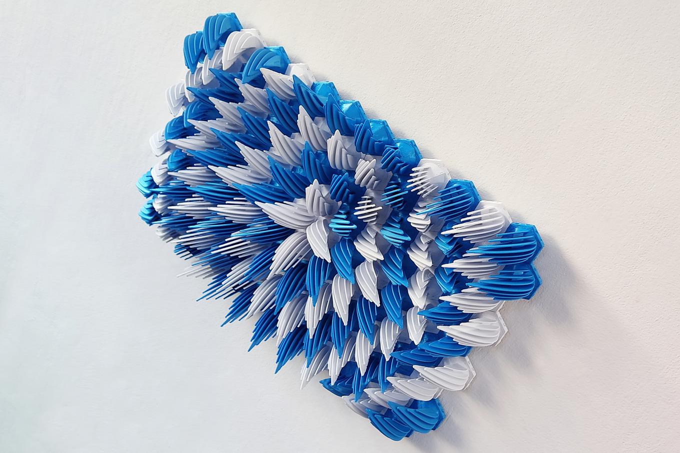 Ice Blast | Herschel Shapiro | Parametric 3D Wall Art