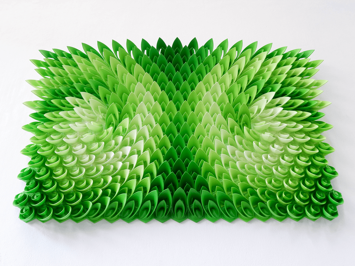 Swirling Ivy | Herschel Shapiro | Modern Dimensional 3D Wall Art Mosaic Swirling Ivy | Herschel Shapiro | Modern Dimensional 3D Wall Art Mosaic