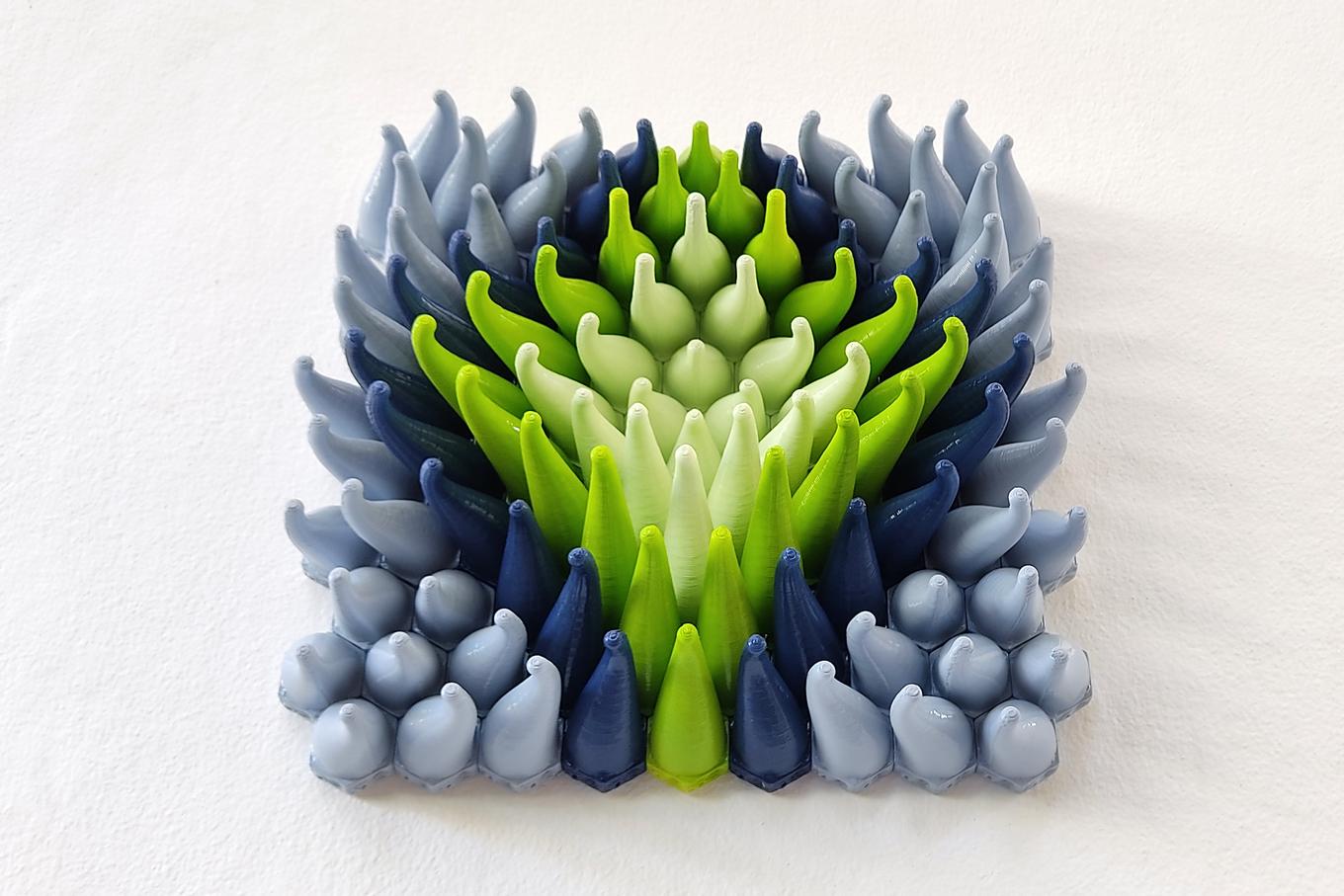 Coral Sprouts | Herschel Shapiro | Abstract Coral 3D Wall Art Coral Sprouts | Herschel Shapiro | Abstract Coral 3D Wall Art