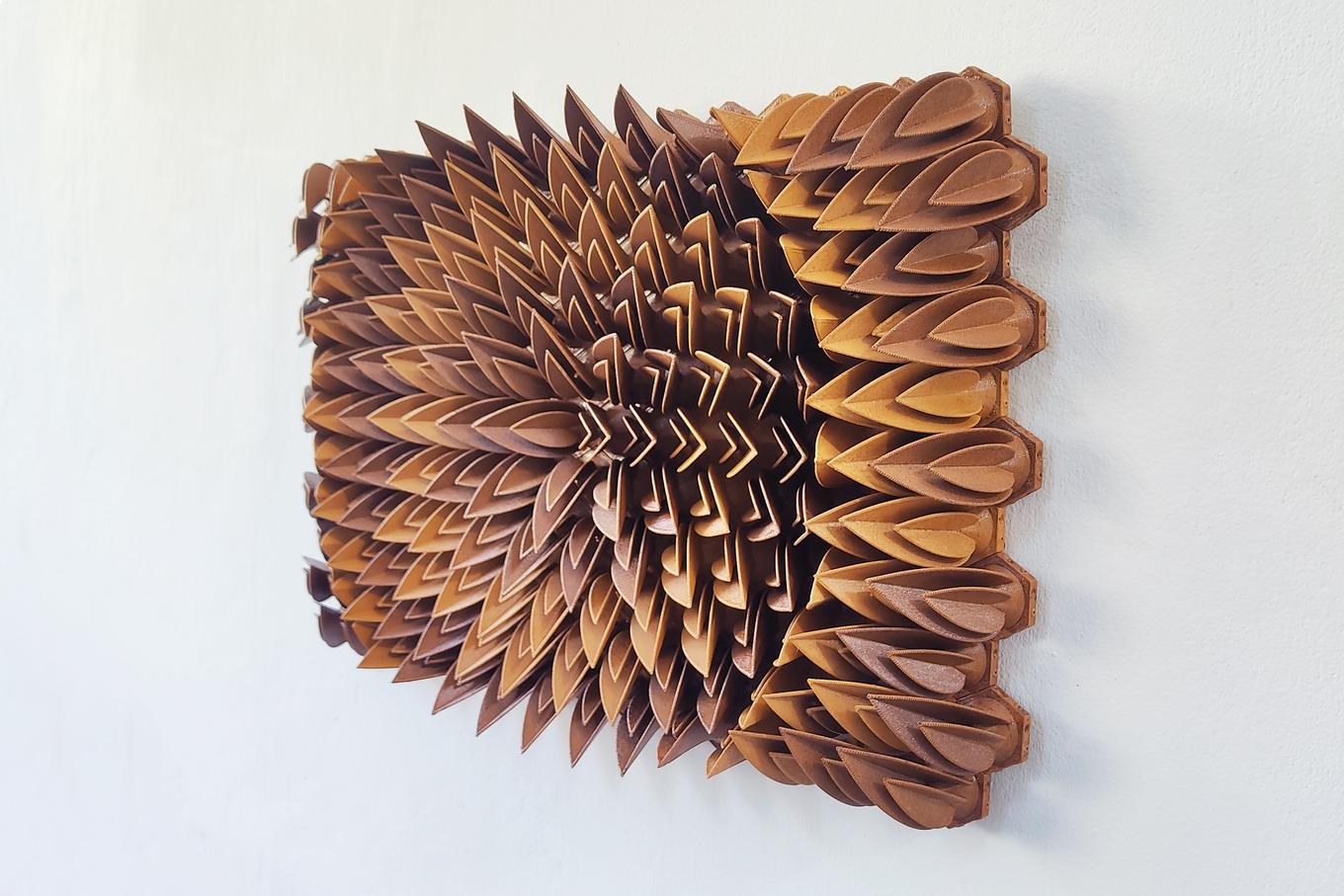 Retro Dimension | Herschel Shapiro | Parametric Wooden 3D Wall Art Retro Dimension | Herschel Shapiro | Parametric Wooden 3D Wall Art