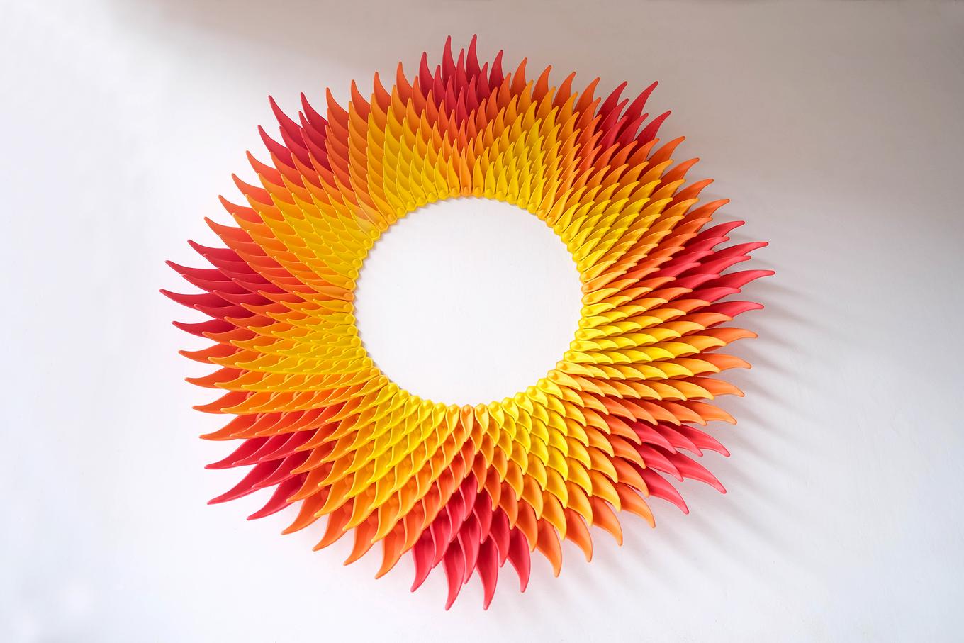 Ring of Fire | Herschel Shapiro | 3D-Printed Wall Sculpture Ring of Fire | Herschel Shapiro | 3D-Printed Wall Sculpture