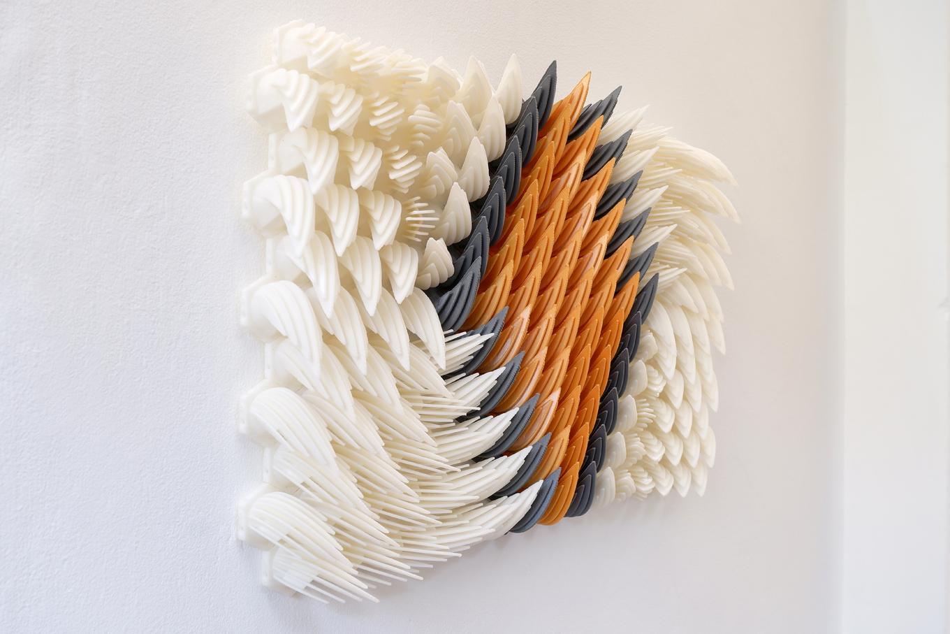 Turbulence | Herschel Shapiro | Parametric Wall Sculpture Turbulence | Herschel Shapiro | Parametric Wall Sculpture
