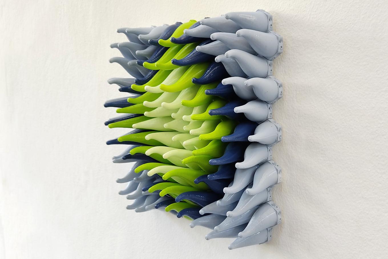 Coral Sprouts | Herschel Shapiro | 3D Printed Wall Sculpture Coral Sprouts | Herschel Shapiro | 3D Printed Wall Sculpture
