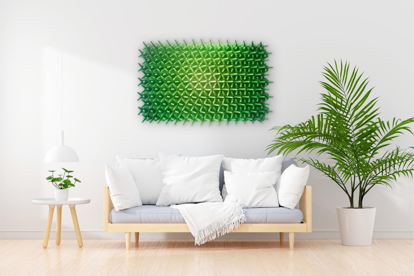 Greenery | Herschel Shapiro | Abstract Relief Sculpture Greenery | Herschel Shapiro | Abstract Relief Sculpture