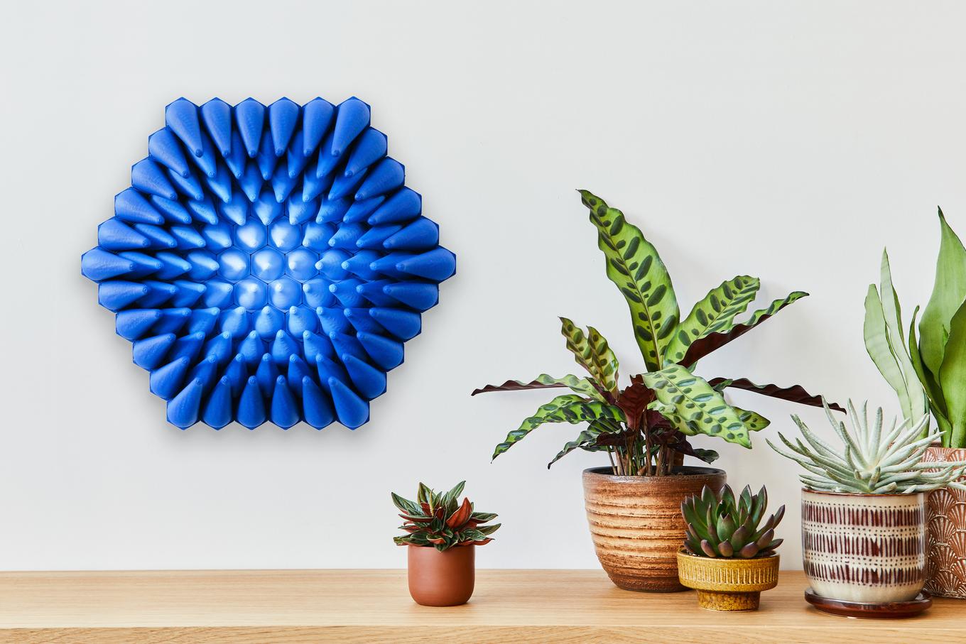 Deep Sprouts | Herschel Shapiro | Modern Dimensional 3D Wall Art Mosaic Deep Sprouts | Herschel Shapiro | Modern Dimensional 3D Wall Art Mosaic