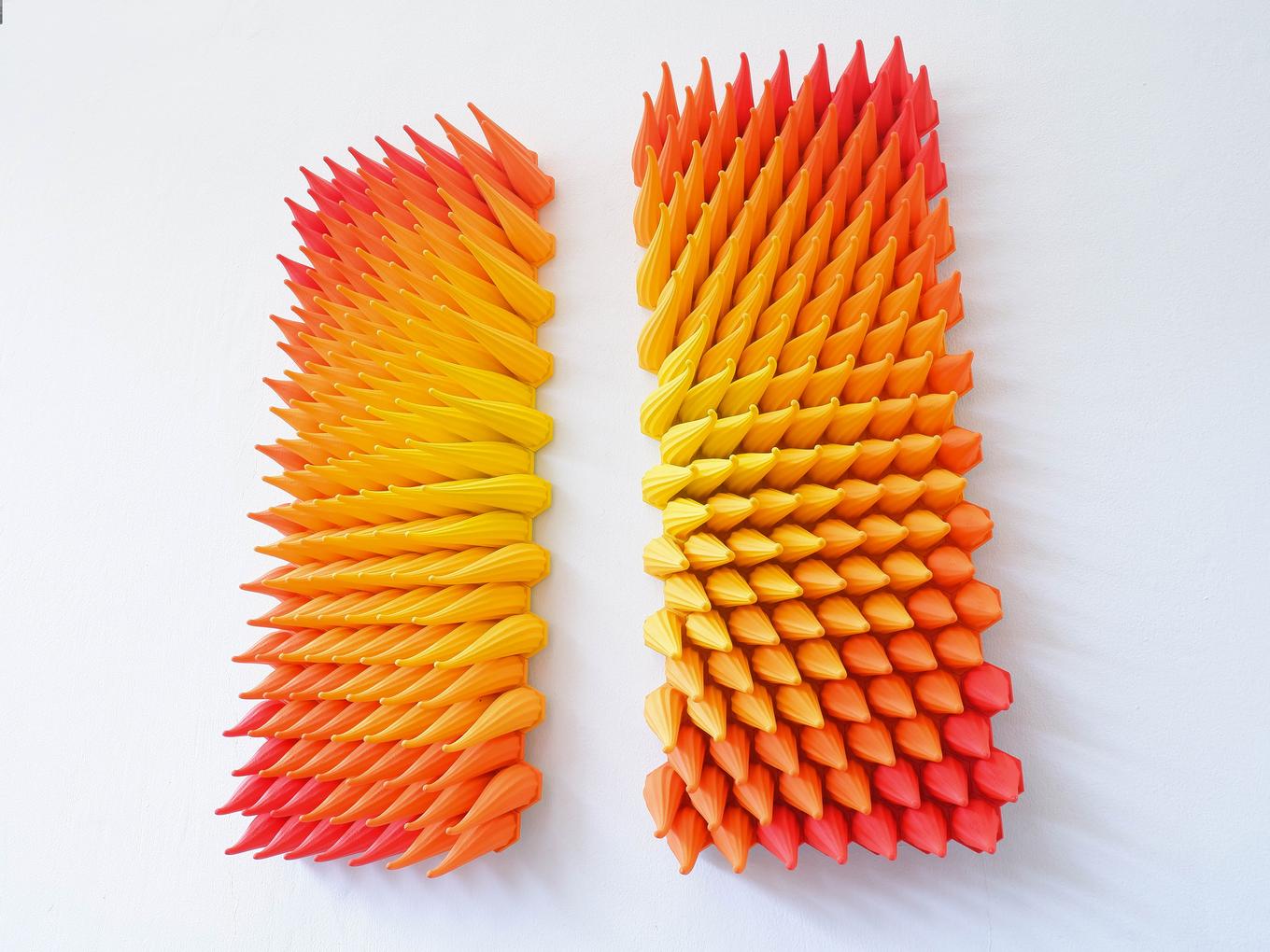 Sun Burst | Herschel Shapiro | Contemporary Wall Sculpture Sun Burst | Herschel Shapiro | Contemporary Wall Sculpture