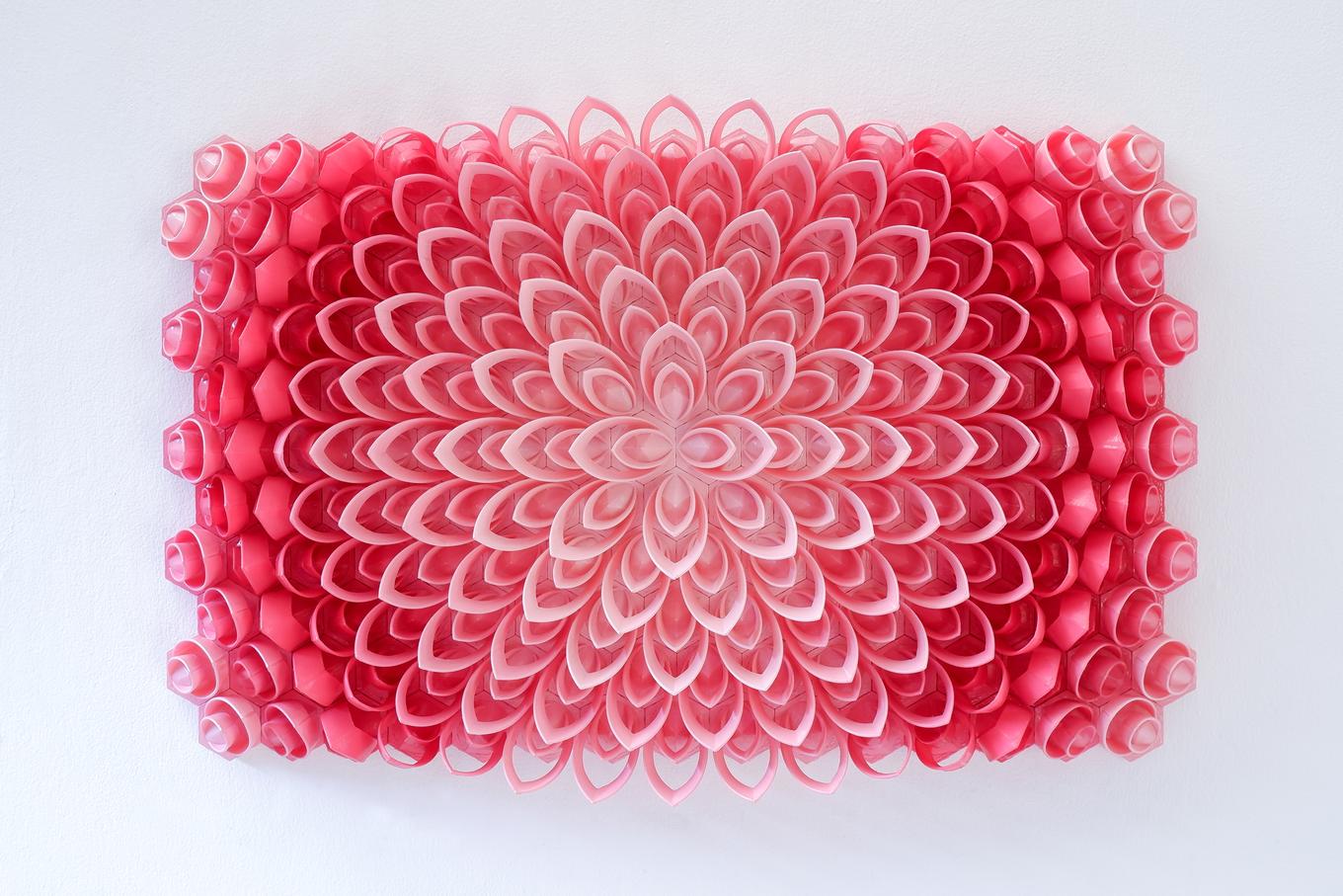 Pink Lotus | Herschel Shapiro | Parametric Wall Sculpture Pink Lotus | Herschel Shapiro | Parametric Wall Sculpture