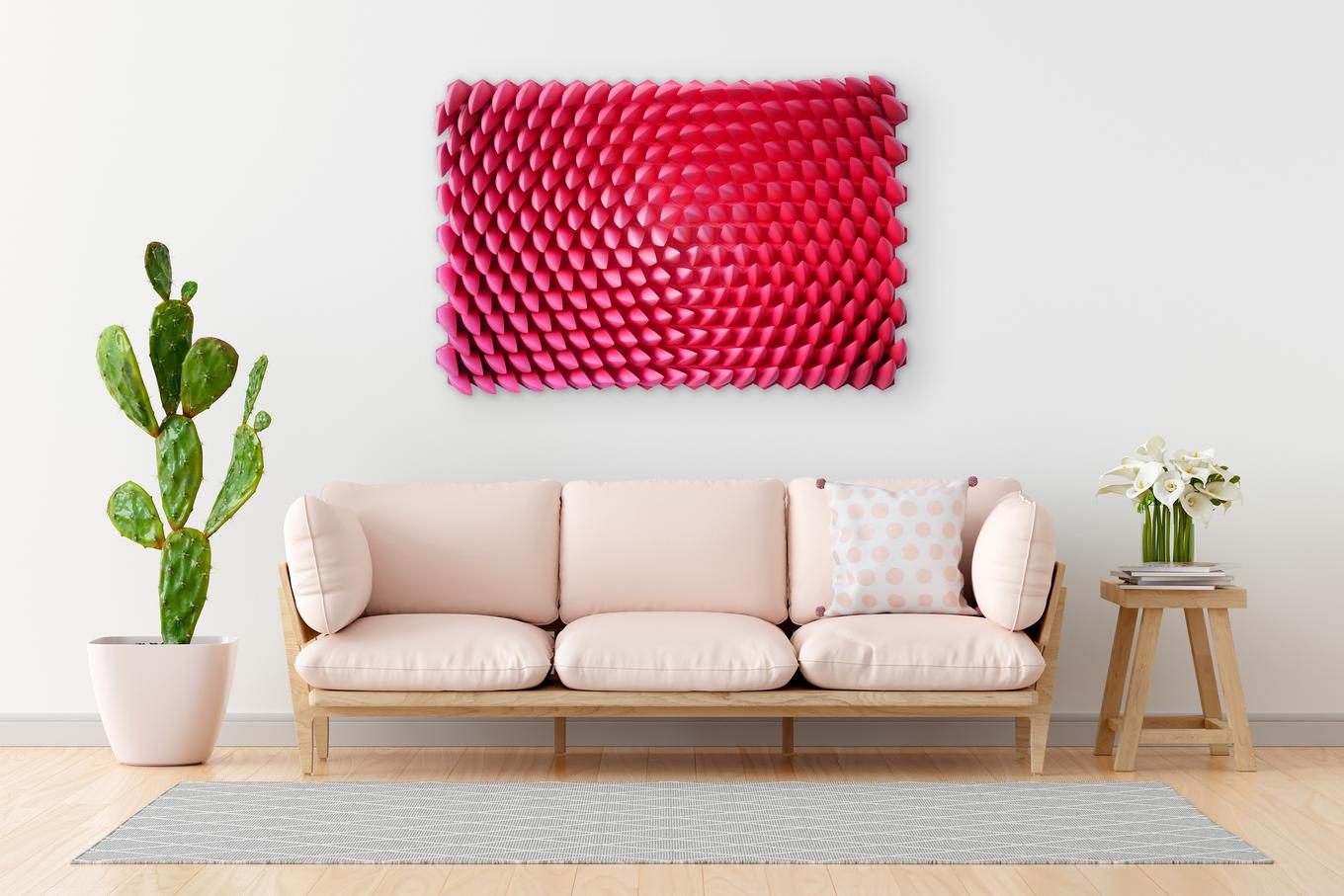 Dragon's Nest | Herschel Shapiro | Modern Dimensional 3D Wall Art Mosaic Dragon's Nest | Herschel Shapiro | Modern Dimensional 3D Wall Art Mosaic