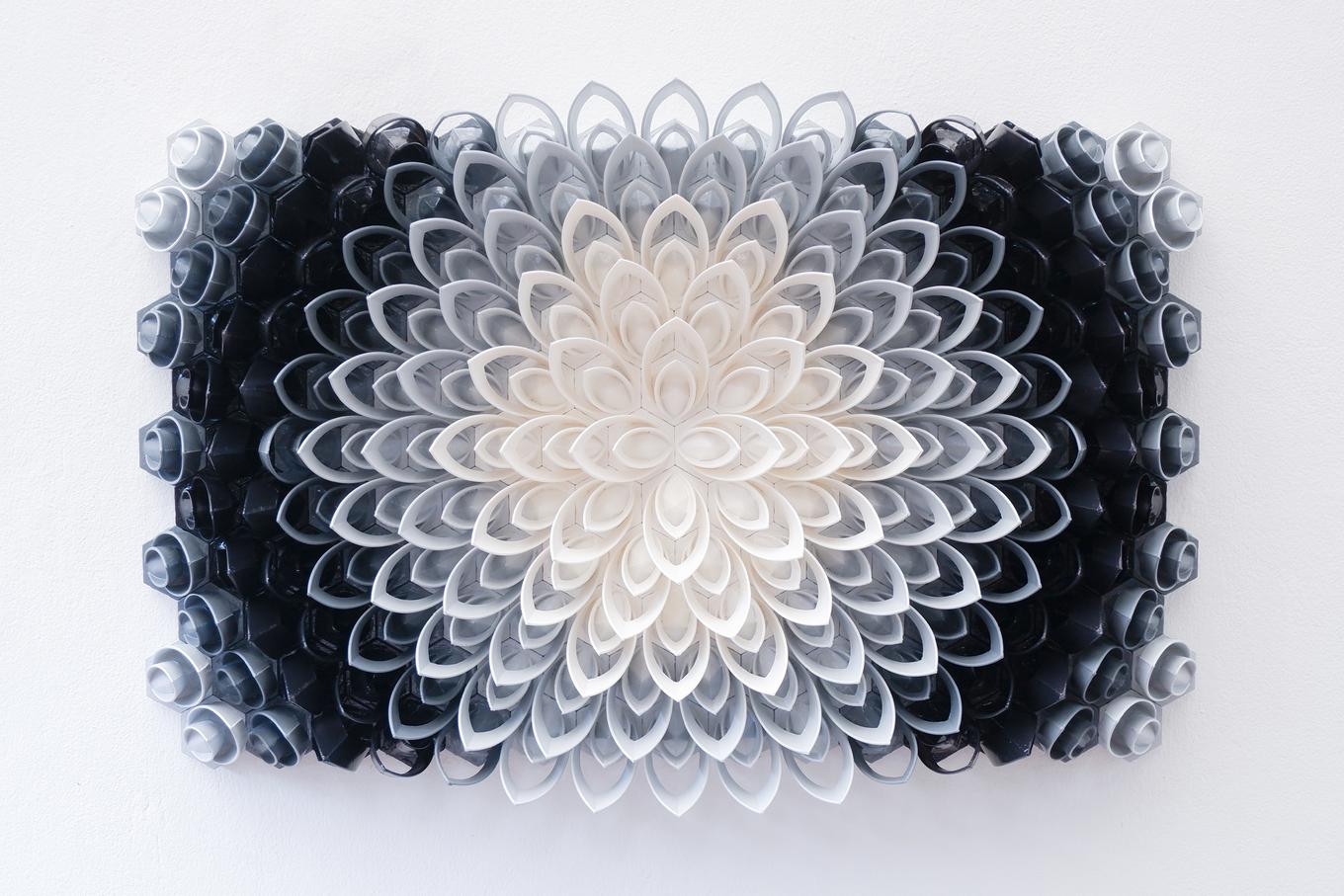 Black Lotus | Herschel Shapiro | Parametric Wall Sculpture Black Lotus | Herschel Shapiro | Parametric Wall Sculpture