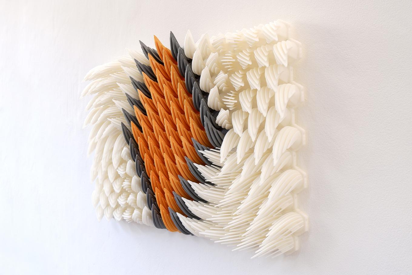 Turbulence | Herschel Shapiro | Parametric Wall Sculpture Turbulence | Herschel Shapiro | Parametric Wall Sculpture