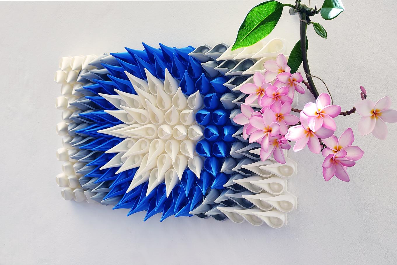 Winter Star | Herschel Shapiro | Contemporary Dimensional 3D Wall Art