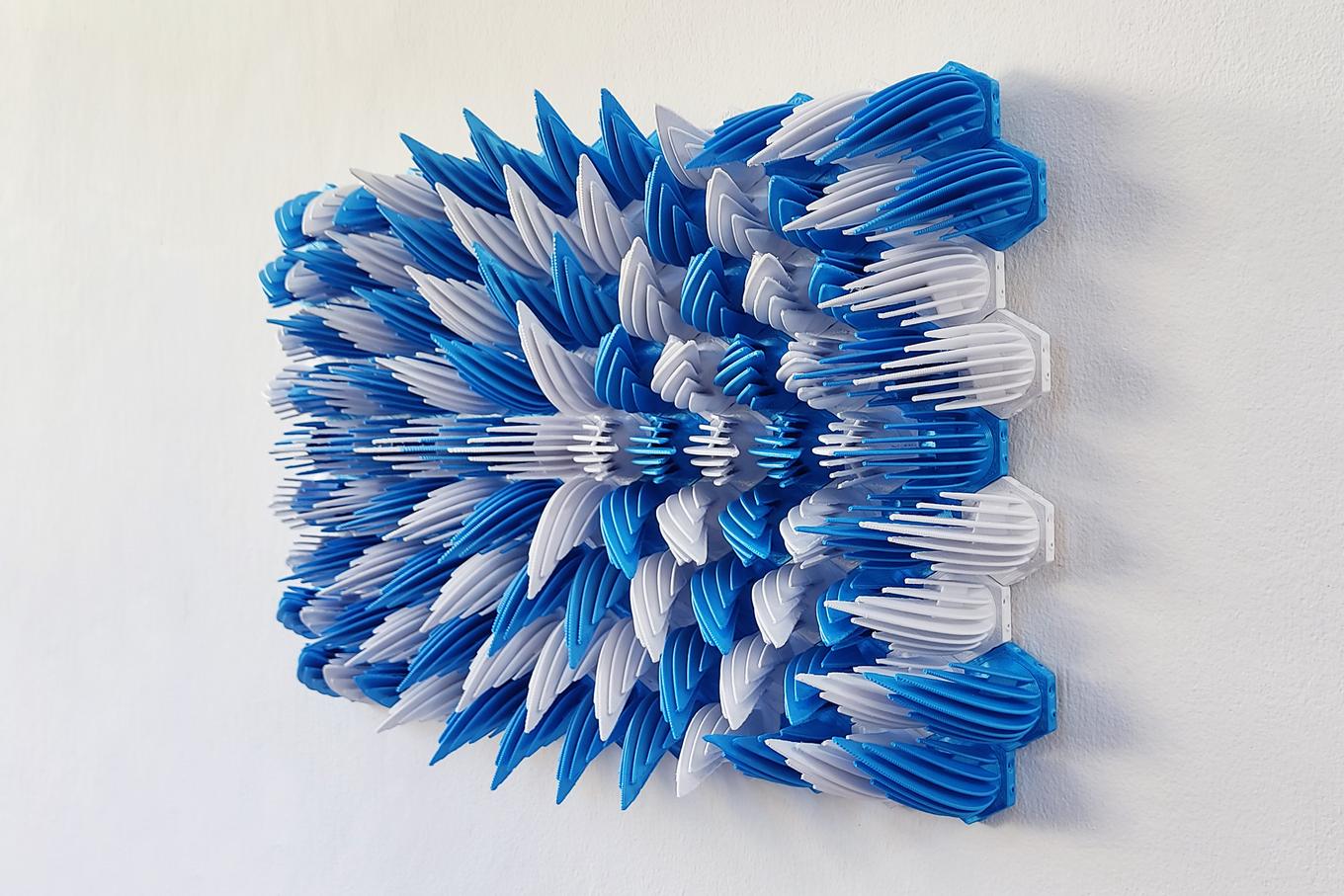 Ice Blast | Herschel Shapiro | Parametric 3D Wall Art