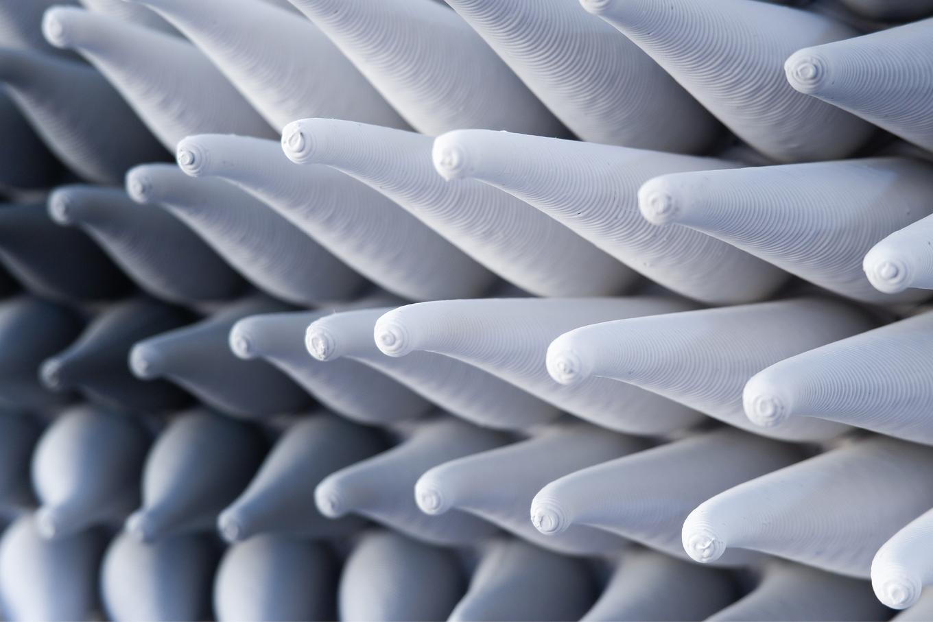 Sweepy Sprouts | Herschel Shapiro | Parametric Wall Sculpture Sweepy Sprouts | Herschel Shapiro | Parametric Wall Sculpture