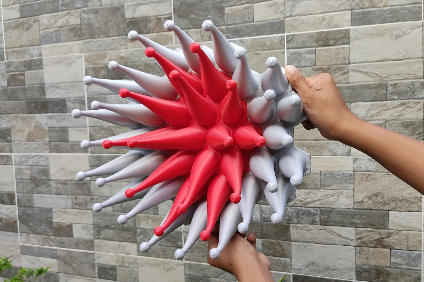 Santa Hats | Herschel Shapiro | 3D Printed Organic Forms