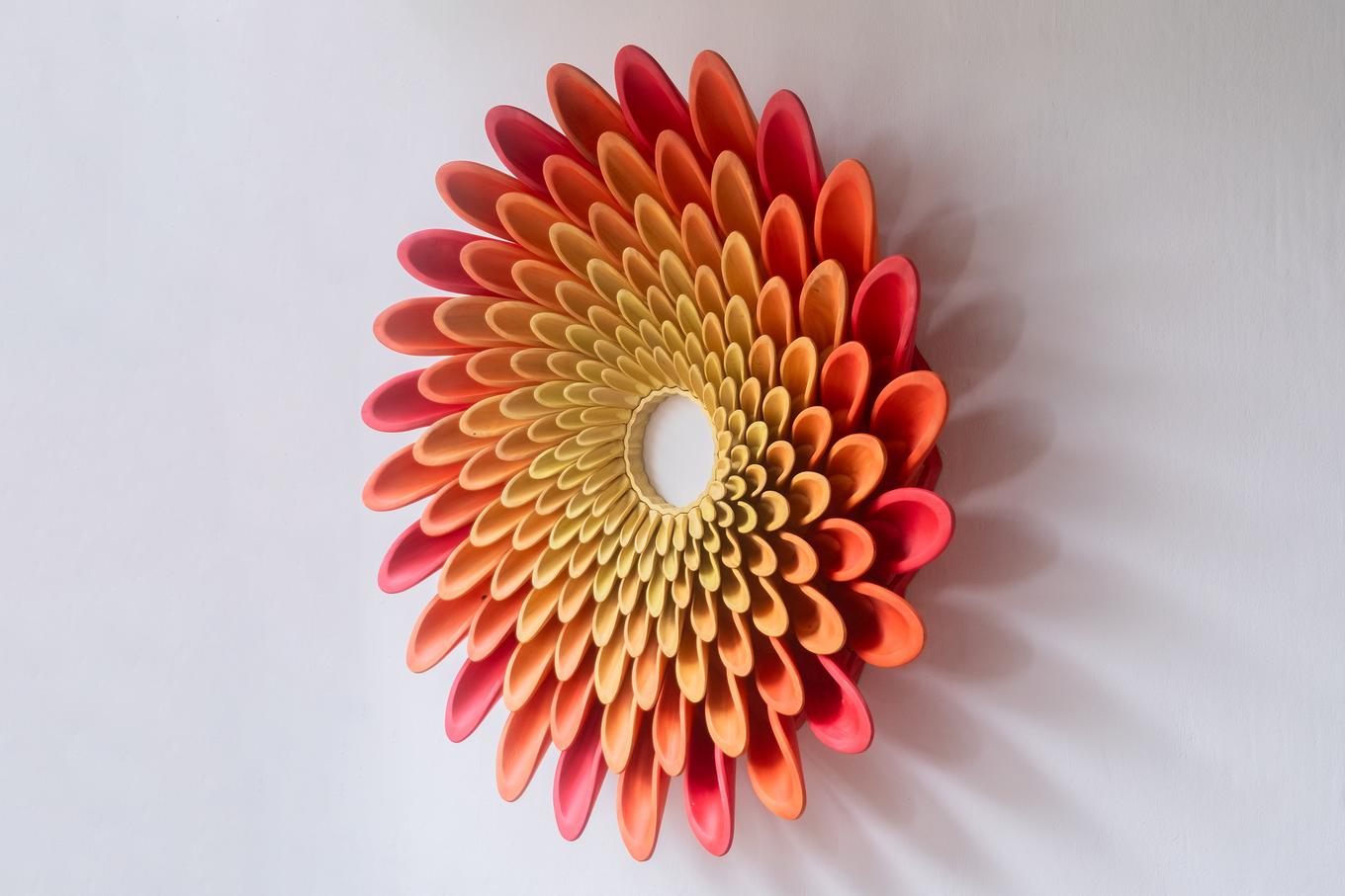 Sun Blossom | Herschel Shapiro | Sacred Geometry Wall Art Flower Mandala