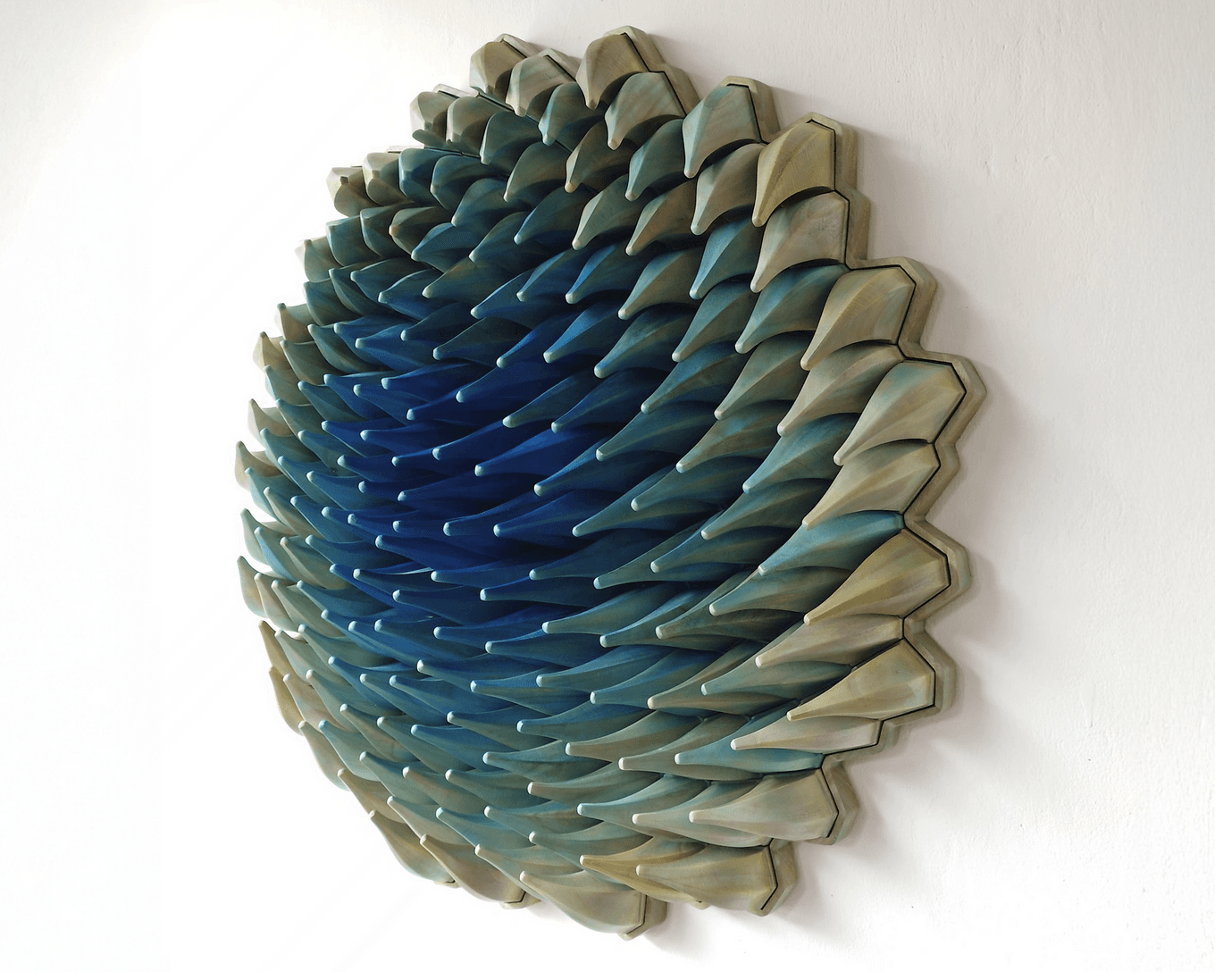 Ocean's Pull | Herschel Shapiro | Sacred Geometry Wall Art Flower Mandala