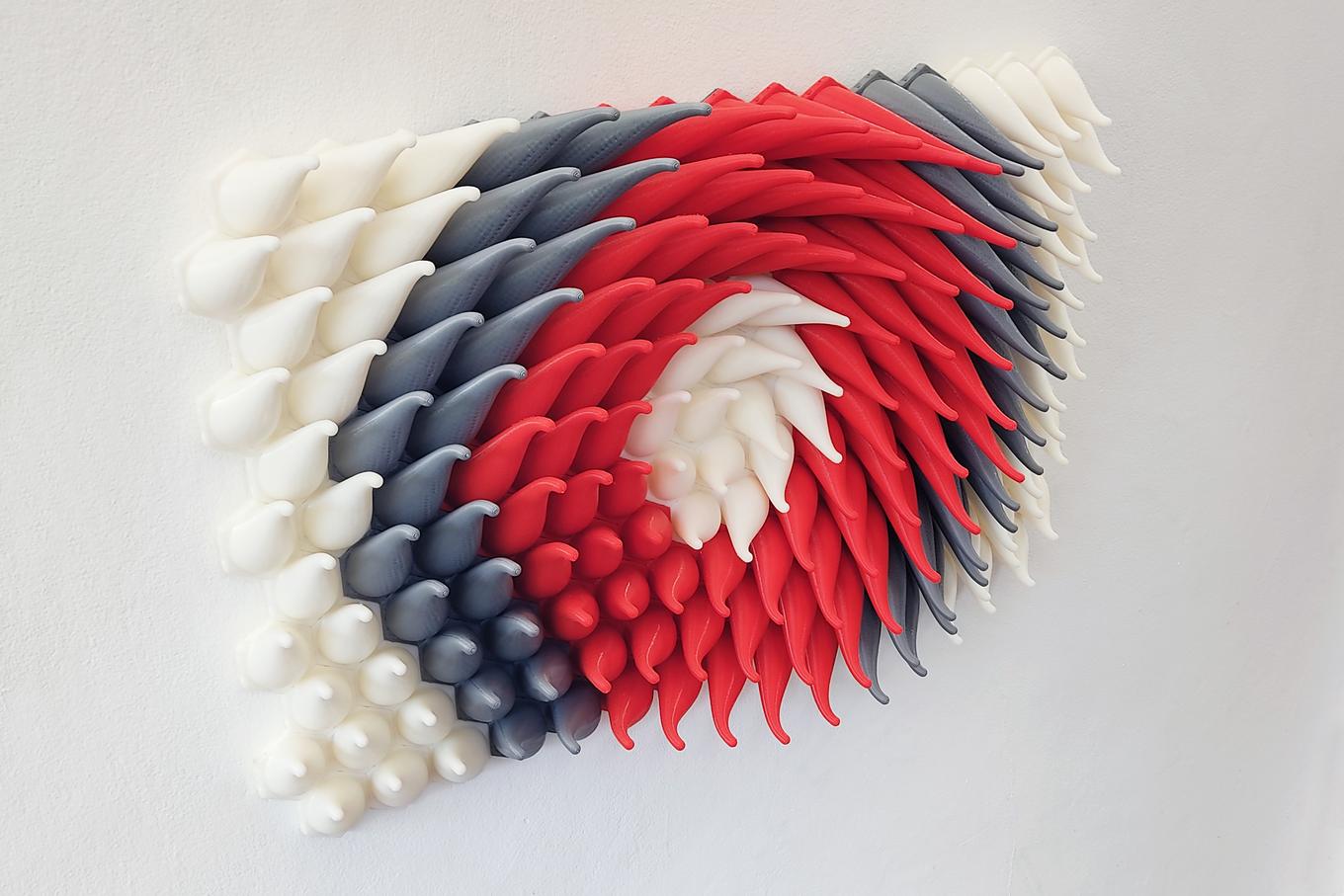 Twisted Tentacles | Herschel Shapiro | Modern Parametric Wall Sculpture